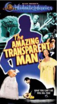 poster Amazing Transparent Man, The  (1960)