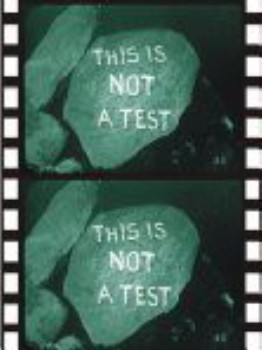 poster This Is Not a Test  (1962)