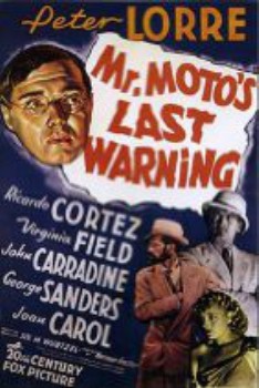 poster Mr. Moto's Last Warning  (1939)