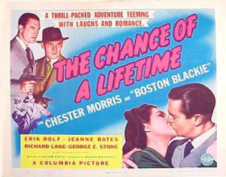 poster Chance of a Lifetime, The  (1943)