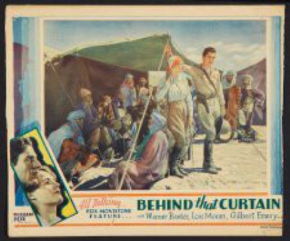 poster Behind That Curtain  (1929)
