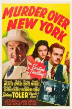 poster Murder Over New York  (1940)