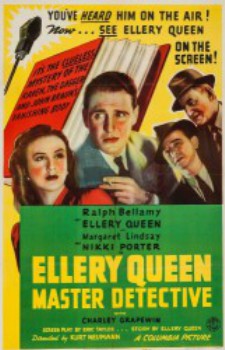 poster Ellery Queen, Master Detective  (1940)