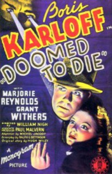 poster Doomed to Die  (1940)