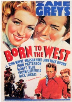 poster Born to the West  (1937)