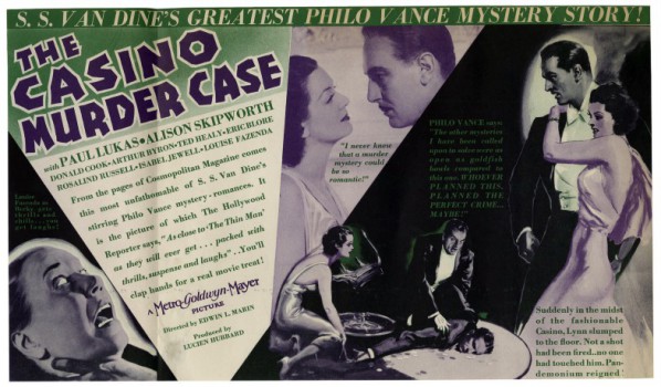 poster Casino Murder Case, The  (1935)