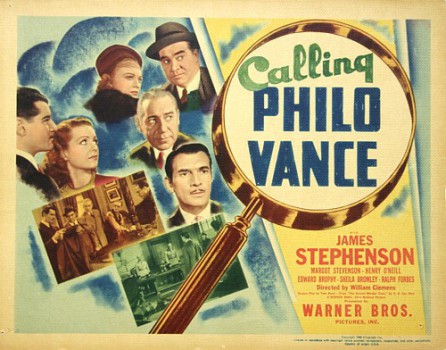 poster Calling Philo Vance  (1940)