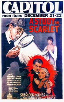 poster Study in Scarlet, A  (1933)