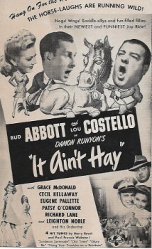 poster It Ain't Hay  (1943)