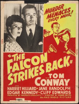 poster Falcon Strikes Back, The  (1943)
