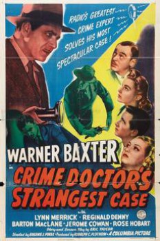 poster Crime Doctor's Strangest Case, The  (1943)