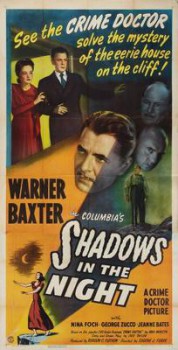 poster Shadows in the Night  (1944)