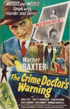 poster Crime Doctor's Warning, The  (1945)