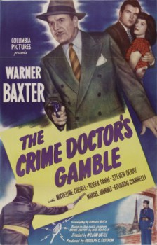 poster Crime Doctor's Gamble, The  (1947)